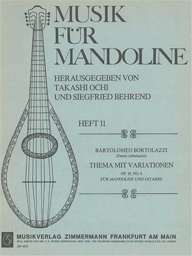 Fünf Fresken und zwei böhmische Tänze für Gitarre